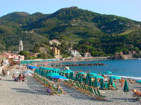 La plage de Levanto