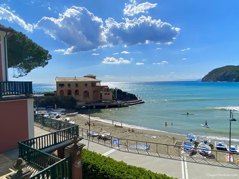 Vue de la pierre de Levanto