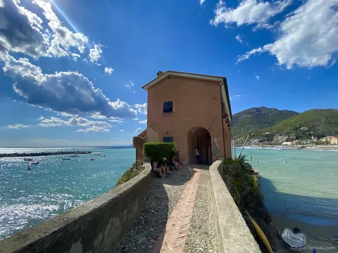 La Pietra à Levanto, le point de débarquement des bateaux