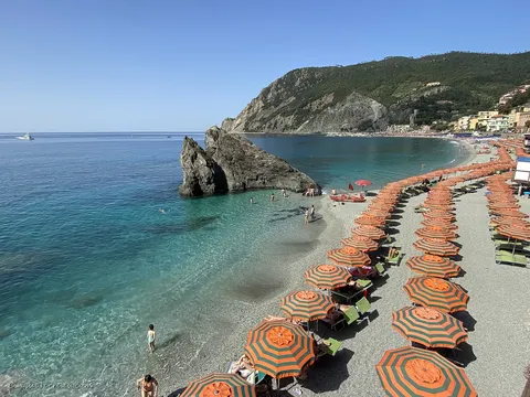 monterosso view beach