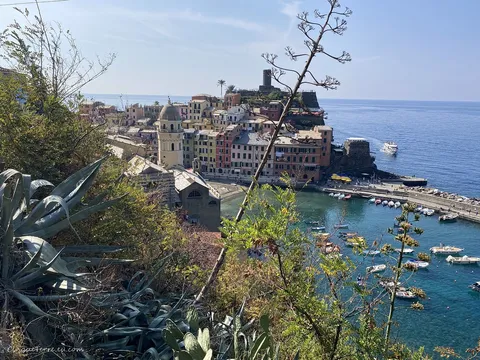 vernazza view