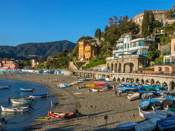 La plage de Levanto