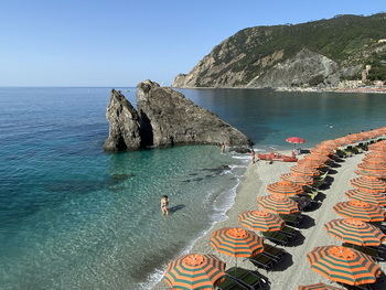 La spiaggia di Monterosso