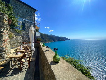 Corniglia, la terrazza di Santa Maria