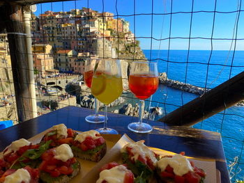 Nessun Dorma a Manarola, aperitivo con panorama